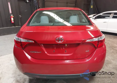 2016 Toyota Corolla Le из США, поврежденный, VIN 2T1BURHEXGC712095